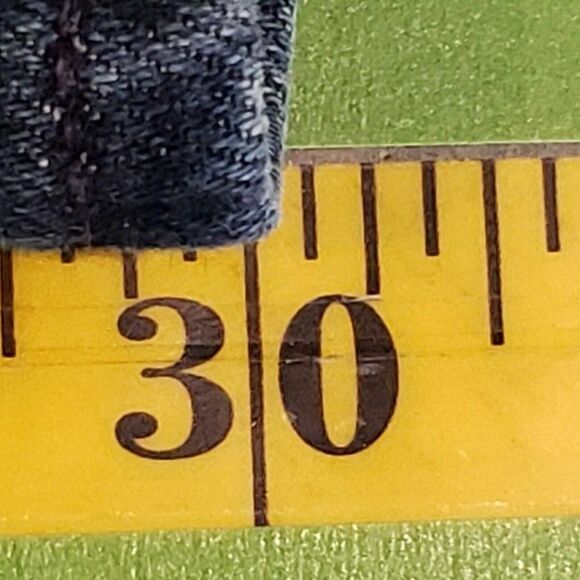 Revtown Jeans Mens Size 36X30 Dark Wash Blue Decade Denim Sharp Straight Stretch - Picture 12 of 12